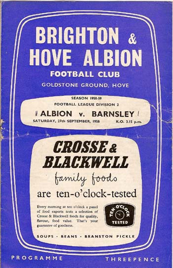 Brighton & Hove Albion FC v Barnsley FC